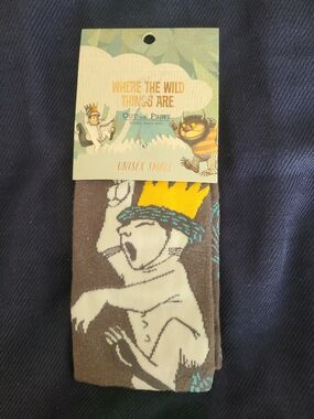 Out of Print Where the Wild Things Are NWT Socks